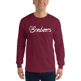 2 In 2 Out Apparel Maroon / S "BOMBEROS" Long Sleeve T-Shirt