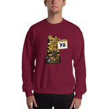2 In 2 Out Apparel Maroon / S "CHINESE 72" Sweatshirt