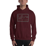 2 In 2 Out Apparel Maroon / S "JOIN THE SQUAD" Hooded Sweatshirt