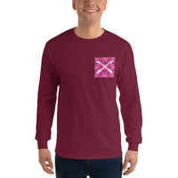 2 In 2 Out Apparel Maroon / S "PURP LOGO" Long Sleeve T-Shirt