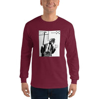 2 In 2 Out Apparel Maroon / S "X TRIBUTE" Long Sleeve T-Shirt