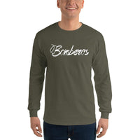2 In 2 Out Apparel Military Green / S "BOMBEROS" Long Sleeve T-Shirt