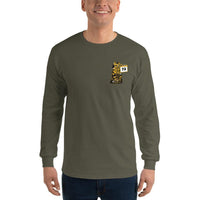 2 In 2 Out Apparel Military Green / S "CHINESE 72" Long Sleeve T-Shirt