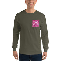 2 In 2 Out Apparel Military Green / S "PURP LOGO" Long Sleeve T-Shirt
