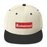 2 In 2 Out Apparel Natural/ Black "BROTHERHOOD" Snapback Hat