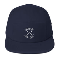 2 In 2 Out Apparel Navy blue "Logo" 5 Panel Camper