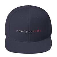 2 In 2 Out Apparel Navy "READY TO RIDE" Snapback Hat