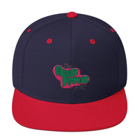 2 In 2 Out Apparel Navy/ Red "FRESH PROBIE" Snapback Hat