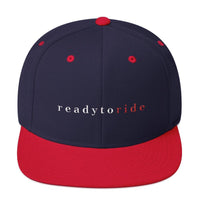 2 In 2 Out Apparel Navy/ Red "READY TO RIDE" Snapback Hat