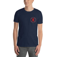 2 In 2 Out Apparel Navy / S "BRAVERY" Short-Sleeve Unisex T-Shirt