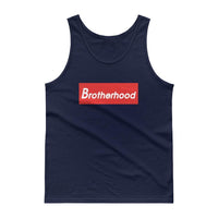 2 In 2 Out Apparel Navy / S "BROTHERHOOD" Tank top