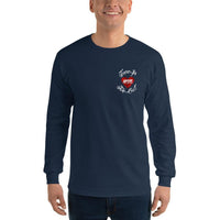 2 In 2 Out Apparel Navy / S "HI-HATER" Long Sleeve T-Shirt