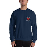 2 In 2 Out Apparel Navy / S "HI-HATER" Sweatshirt