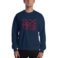2 In 2 Out Apparel Navy / S "LOVE KNOT" Sweatshirt