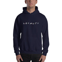 2 In 2 Out Apparel Navy / S "LOYALTY" Hooded Sweatshirt