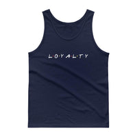 2 In 2 Out Apparel Navy / S "LOYALTY" Tank top