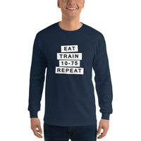 2 In 2 Out Apparel Navy / S "PERFECT TOUR" Long Sleeve T-Shirt