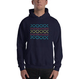 2 In 2 Out Apparel Navy / S "UGLY SWEATER" Hooded Sweatshirt