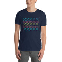 2 In 2 Out Apparel Navy / S "UGLY SWEATER" Short-Sleeve Unisex T-Shirt