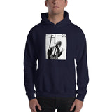 2 In 2 Out Apparel Navy / S "X TRIBUTE" Hooded Sweatshirt
