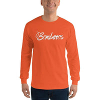 2 In 2 Out Apparel Orange / S "BOMBEROS" Long Sleeve T-Shirt