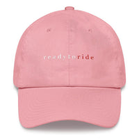 2 In 2 Out Apparel Pink "READY TO RIDE" Dad hat
