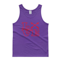 2 In 2 Out Apparel Purple / S "Love Knot" Tank top