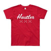 2 In 2 Out Apparel Red / 8yrs "HUSTLER XXX" Youth Short Sleeve T-Shirt