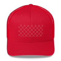 2 In 2 Out Apparel Red "DOUBLE HALLIGAN" Trucker Cap