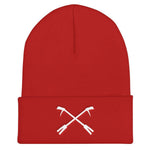 2 In 2 Out Apparel Red "Logo" Cuffed Beanie