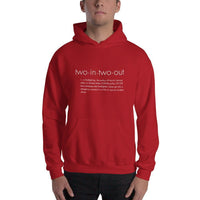 2 In 2 Out Apparel Red / S "DEFINITION" Hooded Sweatshirt