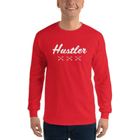2 In 2 Out Apparel Red / S "HUSTLER XXX" Long Sleeve T-Shirt