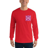 2 In 2 Out Apparel Red / S "PURP LOGO" Long Sleeve T-Shirt