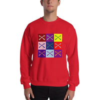 2 In 2 Out Apparel Red / S "WARHOL" Sweatshirt