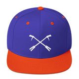 2 In 2 Out Apparel Royal/ Orange "Logo" Snapback Hat