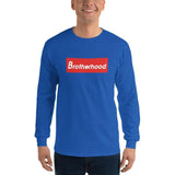 2 In 2 Out Apparel Royal / S "BROTHERHOOD" Long Sleeve T-Shirt