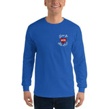 2 In 2 Out Apparel Royal / S "HI-HATER" Long Sleeve T-Shirt