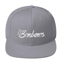 2 In 2 Out Apparel Silver "BOMBEROS" Snapback Hat