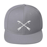 2 In 2 Out Apparel Silver "Logo" Snapback Hat