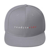 2 In 2 Out Apparel Silver "READY TO RIDE" Snapback Hat