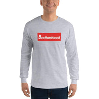 2 In 2 Out Apparel Sport Grey / S "BROTHERHOOD" Long Sleeve T-Shirt