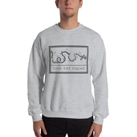 2 In 2 Out Apparel Sport Grey / S "JOIN THE SQUAD" Sweatshirt