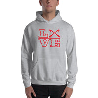 2 In 2 Out Apparel Sport Grey / S "LOVE KNOT" Hooded Sweatshirt