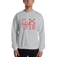 2 In 2 Out Apparel Sport Grey / S "LOVE KNOT" Sweatshirt