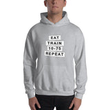 2 In 2 Out Apparel Sport Grey / S "PERFECT TOUR" Hooded Sweatshirt