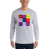 2 In 2 Out Apparel Sport Grey / S "WARHOL" Long Sleeve T-Shirt