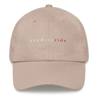2 In 2 Out Apparel Stone "READY TO RIDE" Dad hat
