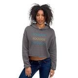 2 In 2 Out Apparel Storm / S "UGLY SWEATER" Crop Hoodie