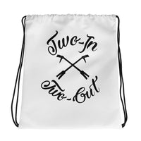 2 In 2 Out Apparel "Two In Two Out" Drawstring bag