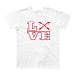 2 In 2 Out Apparel White / 8yrs "Love Knot" Youth Short Sleeve T-Shirt